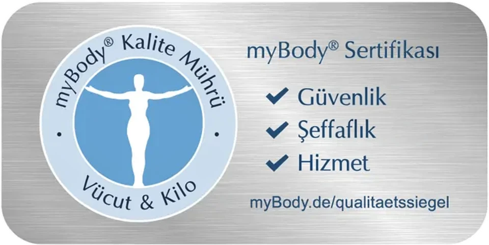 myBody® Vücut & Kilo sertifikası
